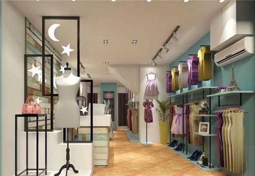 30平米服装店装修指南 个性吸睛效果图与实操技巧