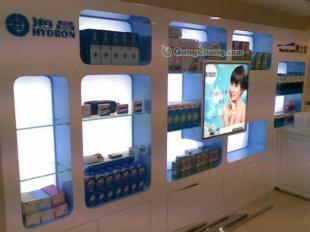 广西眼镜店一站式装修服务 打造专业店铺与高品质烤漆柜台